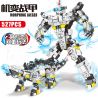 LEIBA 10072 non  ÁO GIÁP CƠ KHÍ RỒNG LƯNG KIẾM bộ đồ chơi xếp lắp ráp ghép mô hình  MORPHING JAEGER Kỹ Thuật Công Nghệ Cao Mô Hình Phương Tiện 527 khối