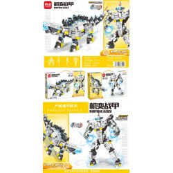 LEIBA 10072 non  ÁO GIÁP CƠ KHÍ RỒNG LƯNG KIẾM bộ đồ chơi xếp lắp ráp ghép mô hình  MORPHING JAEGER Kỹ Thuật Công Nghệ Cao Mô Hình Phương Tiện 527 khối