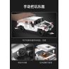 DOUBLEE CADA C55022 55022 non  XE HUMMER OFF-ROAD 1:24 tỷ lệ 1:24 bộ đồ chơi xếp lắp ráp ghép mô hình Racers HUMVEE Đua Tốc Độ 328 khối