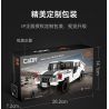 DOUBLEE CADA C55022 55022 non  XE HUMMER OFF-ROAD 1:24 tỷ lệ 1:24 bộ đồ chơi xếp lắp ráp ghép mô hình Racers HUMVEE Đua Tốc Độ 328 khối