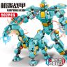 LEIBA 10071 non  ÁO GIÁP CƠ KHÍ RỒNG SẤM bộ đồ chơi xếp lắp ráp ghép mô hình  MORPHING JAEGER Kỹ Thuật Công Nghệ Cao Mô Hình Phương Tiện 502 khối