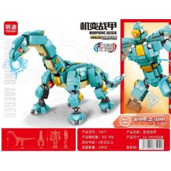 LEIBA 10071 non  ÁO GIÁP CƠ KHÍ RỒNG SẤM bộ đồ chơi xếp lắp ráp ghép mô hình  MORPHING JAEGER Kỹ Thuật Công Nghệ Cao Mô Hình Phương Tiện 502 khối