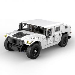 DOUBLEE CADA C61027 61027 non  XE HUMMER OFF-ROAD 1:12 tỷ lệ 1:12 bộ đồ chơi xếp lắp ráp ghép mô hình Racers HUMVEE Đua Tốc Độ 1380 khối