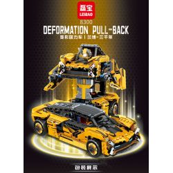 LEIBA 8300 non  XE KÉO RAMBO 3.000 NĂM bộ đồ chơi xếp lắp ráp ghép mô hình  Kỹ Thuật Công Nghệ Cao Mô Hình Phương Tiện 549 khối