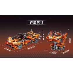 LEIBA 8299 non  XE KÉO APOLLO EVO bộ đồ chơi xếp lắp ráp ghép mô hình  Kỹ Thuật Công Nghệ Cao Mô Hình Phương Tiện 529 khối