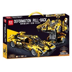 LEIBA 8298 non  XE KÉO LAMBO V12GT bộ đồ chơi xếp lắp ráp ghép mô hình  Kỹ Thuật Công Nghệ Cao Mô Hình Phương Tiện 534 khối