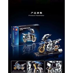 SX 88021 non  ĐUA CƠ KHÍ 4 MẪU bộ đồ chơi xếp lắp ráp ghép mô hình Motorcycle Motorbike Xe Hai Bánh 1108 khối