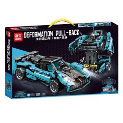 LEIBA 8297 non  THẦN GIÓ PAGA KÉO XE LẠI bộ đồ chơi xếp lắp ráp ghép mô hình  Kỹ Thuật Công Nghệ Cao Mô Hình Phương Tiện 523 khối