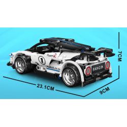 LEIBAO 8228 non  KÉO LÙI CÔNG NGHỆ ĐIÊN CUỒNG ĐUA ĐEN tỷ lệ 1:22 bộ đồ chơi xếp lắp ráp ghép mô hình  Kỹ Thuật Công Nghệ Cao Mô Hình Phương Tiện 339 khối