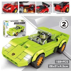 KUYU MOXING 3001 non  TỐC ĐỘ BÃO 6 MÔ HÌNH bộ đồ chơi xếp lắp ráp ghép mô hình Speed Champions Racing Cars Đua Xe Công Thức 697 khối