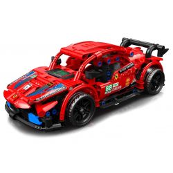 LEIBAO 8226 non  CÔNG NGHỆ ĐUA XE JAI ALAI RACING MÀU ĐỎ tỷ lệ 1:22 bộ đồ chơi xếp lắp ráp ghép mô hình  Kỹ Thuật Công Nghệ Cao Mô Hình Phương Tiện 339 khối