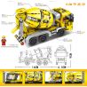 MINGDI LEIBAO H010 non  XÂY DỰNG ĐÔ THỊ XE TRỘN BÊ TÔNG bộ đồ chơi xếp lắp ráp ghép mô hình City ENGINEERING Thành Phố 310 khối
