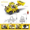 MINGDI LEIBAO H009 non  XÂY DỰNG THÀNH PHỐ MÁY ỦI bộ đồ chơi xếp lắp ráp ghép mô hình City ENGINEERING 312 khối