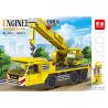 MINGDI LEIBAO H007 non  KIẾN TRÚC ĐÔ THỊ CẦN CẨU bộ đồ chơi xếp lắp ráp ghép mô hình City ENGINEERING Thành Phố 308 khối