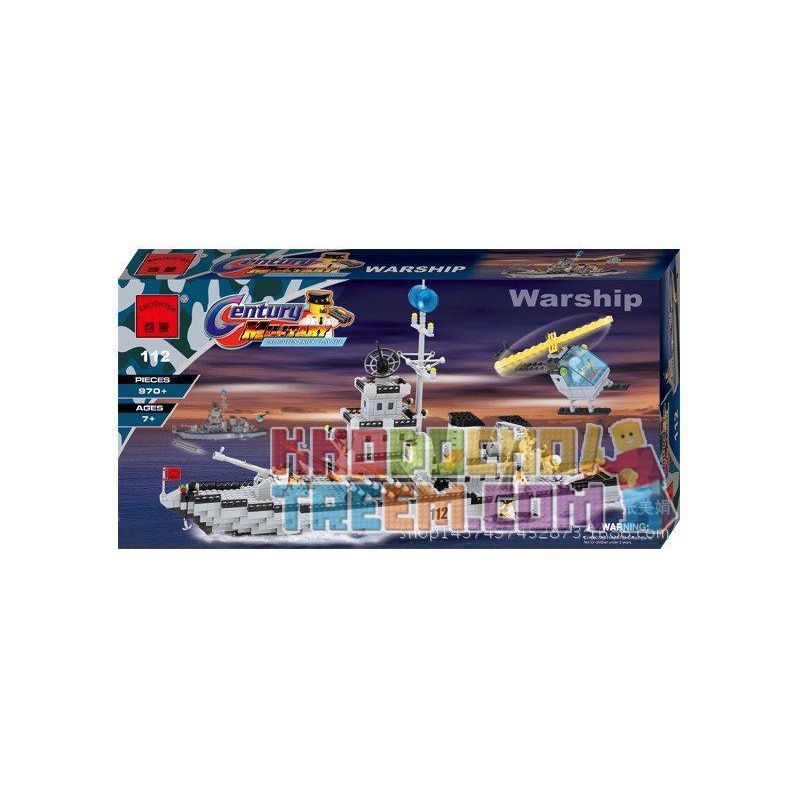 AUSINI 22110 QMAN ENLIGHTEN KEEPPLEY 112 non  TÀU CHIẾN SÂN BAY bộ đồ chơi xếp lắp ráp ghép mô hình Military Army COMBATZONES WARSHIP Quân Sự Bộ Đội 970 khối