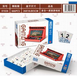 SX 7031-1 7031-2 7031-3 7031-4 non  4 SÚNG LỤC CUNG THỦ BĂNG RỒNG CỎ LỬA MÁY BAY CHIẾN ĐẤU MĂNG TÂY CÁ MẬP CƠ KHÍ bộ đồ chơi xếp lắp ráp ghép mô hình