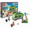 QMAN ENLIGHTEN KEEPPLEY 1120 non  PICNIC BÃI BIỂN VUI VẺ bộ đồ chơi xếp lắp ráp ghép mô hình City PLEASANT TRIP Thành Phố 380 khối