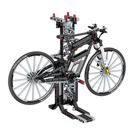 LEIBAO 8172 non  XE ĐẠP TỐC ĐỘ THỂ THAO AUDI bộ đồ chơi xếp lắp ráp ghép mô hình  AUDI SPORT RACING Kỹ Thuật Công Nghệ Cao Mô Hình Phương Tiện 344 khối