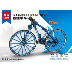 LEIBAO 8169 non  XE ĐẠP TỐC ĐỘ HYBRID BMW bộ đồ chơi xếp lắp ráp ghép mô hình  BMW POWER Kỹ Thuật Công Nghệ Cao Mô Hình Phương Tiện 321 khối