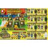 DUO LE PIN DLP9087 9087 non  JEDI SURVIVAL EXIMULUS ĐẾN 8 bộ đồ chơi xếp lắp ráp ghép mô hình Pubg Battlegrounds Bắn Súng
