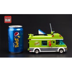 QMAN ENLIGHTEN KEEPPLEY 1120 non  PICNIC BÃI BIỂN VUI VẺ bộ đồ chơi xếp lắp ráp ghép mô hình City PLEASANT TRIP Thành Phố 380 khối