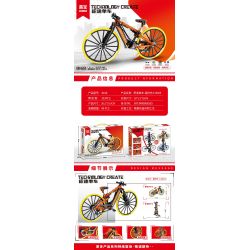 LEIBAO 8168 non  XE ĐẠP CHÍNH XÁC PORSCHE E-BIKE bộ đồ chơi xếp lắp ráp ghép mô hình  PORSCHE EBIKE Kỹ Thuật Công Nghệ Cao Mô Hình Phương Tiện 333 khối