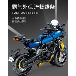 GBL KY1056 1056 non  YAMAHA NIKEN GT bộ đồ chơi xếp lắp ráp ghép mô hình  Kỹ Thuật Công Nghệ Cao Mô Hình Phương Tiện 1180 khối