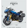 GBL KY1056 1056 non  YAMAHA NIKEN GT bộ đồ chơi xếp lắp ráp ghép mô hình  Kỹ Thuật Công Nghệ Cao Mô Hình Phương Tiện 1180 khối