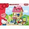OXFORD HK30122 30122 non  XIN CHÀO MÈO CON bộ đồ chơi xếp lắp ráp ghép mô hình Hello Kitty