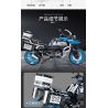 GBL KY1055 1055 non  CHIM NƯỚC XANH R1250 bộ đồ chơi xếp lắp ráp ghép mô hình  BMW R1250 Kỹ Thuật Công Nghệ Cao Mô Hình Phương Tiện 857 khối