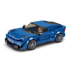 LEYI 31027 non  PORSCHE PALMERA. bộ đồ chơi xếp lắp ráp ghép mô hình Racing RACING PORSCHE PANAMERA Cuộc Đua 301 khối