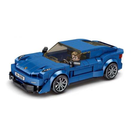 LEYI 31027 non  PORSCHE PALMERA. bộ đồ chơi xếp lắp ráp ghép mô hình Racing RACING PORSCHE PANAMERA Cuộc Đua 301 khối