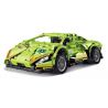 SHENZHEN RAEL ENTERTAINMENT 50032-6 non  KÉO LÙI XE LAMBORGHINI bộ đồ chơi xếp lắp ráp ghép mô hình  Kỹ Thuật Công Nghệ Cao Mô Hình Phương Tiện 489 khối