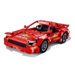 SHENZHEN RAEL ENTERTAINMENT 50032-5 non  XE ĐỘ FERRARI 350 bộ đồ chơi xếp lắp ráp ghép mô hình  Kỹ Thuật Công Nghệ Cao Mô Hình Phương Tiện 436 khối