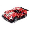 SHENZHEN RAEL ENTERTAINMENT 50032-4 non  FERRARI 488 LÙI XE bộ đồ chơi xếp lắp ráp ghép mô hình  Kỹ Thuật Công Nghệ Cao Mô Hình Phương Tiện 452 khối