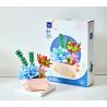 PANTASY 15100 non  VƯỜN MỌNG NƯỚC bộ đồ chơi xếp lắp ráp ghép mô hình Flowers SUCCULENT GARDEN SOMETHING BLUE Hoa