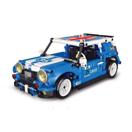 SHENZHEN RAEL ENTERTAINMENT 50032-1 non  XE LÙI MINI COOPER bộ đồ chơi xếp lắp ráp ghép mô hình  Kỹ Thuật Công Nghệ Cao Mô Hình Phương Tiện 475 khối