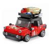 ACHKO 50031 non  BMW MINI COOPER bộ đồ chơi xếp lắp ráp ghép mô hình Racers COME ALIVE Đua Tốc Độ 301 khối