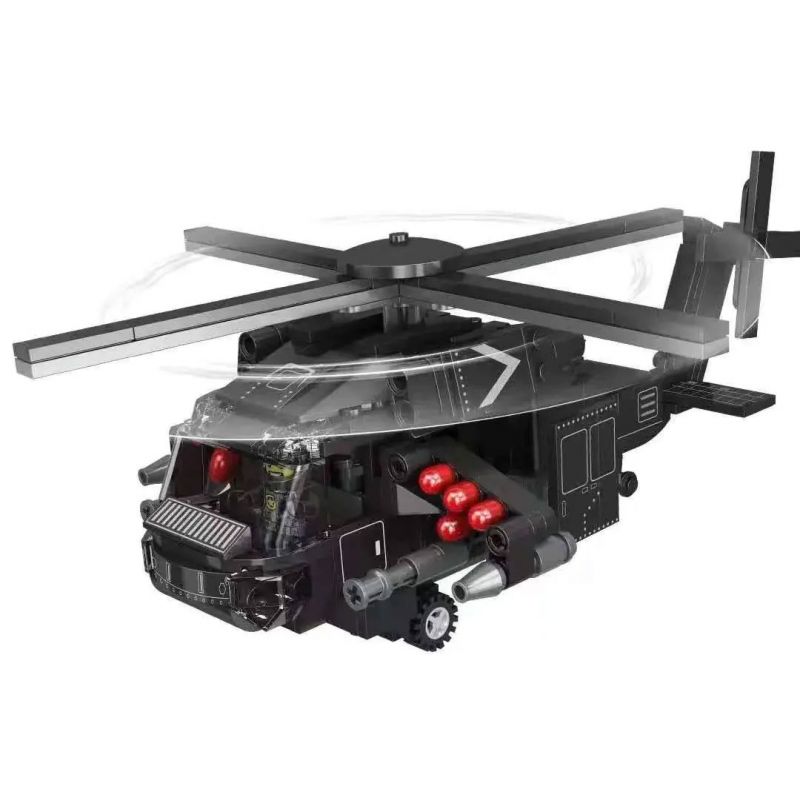 SHENZHEN RAEL ENTERTAINMENT 20007 non  FIGHTER 20007. bộ đồ chơi xếp lắp ráp ghép mô hình Military Army Quân Sự Bộ Đội