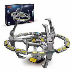 MOYU BLOCK MY89004 89004 non  TRẠM VŨ TRỤ KHÔNG GIAN SÂU 5 bộ đồ chơi xếp lắp ráp ghép mô hình Movie & Game SPACECRAFT N.S.S ENTURPRISE DEEP FIVE Phim Và Trò Chơi 2537 khối