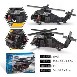 SHENZHEN RAEL ENTERTAINMENT 20007 non  FIGHTER 20007. bộ đồ chơi xếp lắp ráp ghép mô hình Military Army Quân Sự Bộ Đội