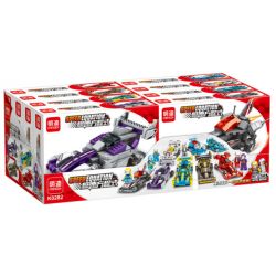 MINGDI LEIBAO K0282 0282 non  CÔNG THỨC KÉO XE THẦN TỐC 8 MẪU bộ đồ chơi xếp lắp ráp ghép mô hình Racers SPEED EQUATION Đua Tốc Độ 831 khối