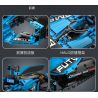 CADA DOUBLEE C64004 64004 TOP TOY TC1721 1721 non  CÔNG THỨC E 1:8 tỷ lệ 1:8 bộ đồ chơi xếp lắp ráp ghép mô hình FORMULA RACE CAR 1667 khối