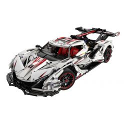 CADA DOUBLEE C61053 61053 C64003 64003 non  SIÊU XE HELIOS APOLLO IE 1:8 tỷ lệ 1:8 bộ đồ chơi xếp lắp ráp ghép mô hình GUMPERT APOLLO IE、V12 HTPERCAR 4449 khối