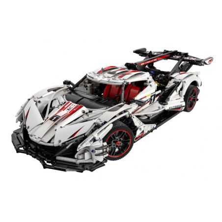 CADA DOUBLEE C61053 61053 C64003 64003 non  SIÊU XE HELIOS APOLLO IE 1:8 tỷ lệ 1:8 bộ đồ chơi xếp lắp ráp ghép mô hình GUMPERT APOLLO IE、V12 HTPERCAR 4449 khối