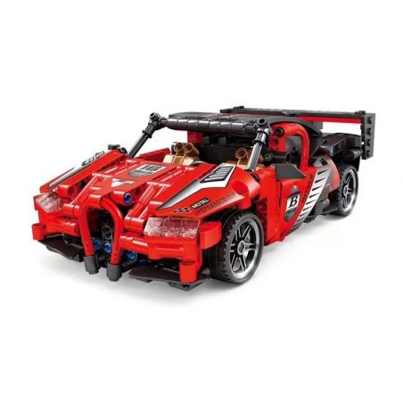 GBL KY1044 1044 non  VEYRON ĐỎ bộ đồ chơi xếp lắp ráp ghép mô hình  PROJECT MACHINE Kỹ Thuật Công Nghệ Cao Mô Hình Phương Tiện 410 khối