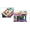 QMAN ENLIGHTEN KEEPPLEY 1123 non  XE BUÝT DU LỊCH 2 TẦNG bộ đồ chơi xếp lắp ráp ghép mô hình City SIGHTSEEING BUS Thành Phố 455 khối