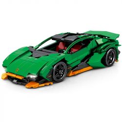 SHENG YUAN SY 8313 8315 non  LAMBORGHINI BACK CAR. bộ đồ chơi xếp lắp ráp ghép mô hình  TECHINQUE Kỹ Thuật Công Nghệ Cao Mô Hình Phương Tiện 684 khối