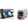 QMAN ENLIGHTEN KEEPPLEY 1123 non  XE BUÝT DU LỊCH 2 TẦNG bộ đồ chơi xếp lắp ráp ghép mô hình City SIGHTSEEING BUS Thành Phố 455 khối