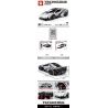 SHENG YUAN SY 8313 8315 non  LAMBORGHINI BACK CAR. bộ đồ chơi xếp lắp ráp ghép mô hình  TECHINQUE Kỹ Thuật Công Nghệ Cao Mô Hình Phương Tiện 684 khối